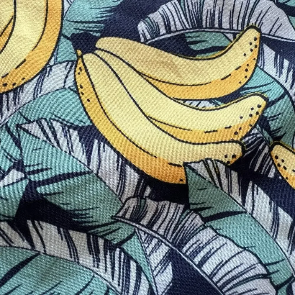 Banana Swim Trunks Men's‎ Size XL Banana All Over Beach Pool Lined Inseam 7”